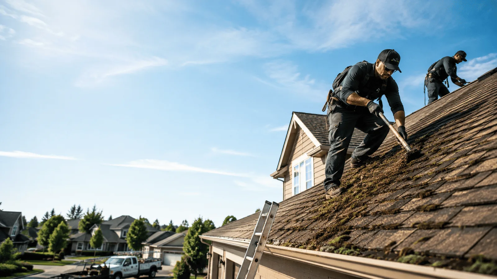 Roof Moss Removal in Bremond, TX near me